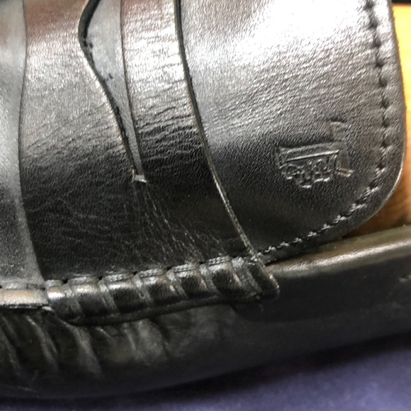 Tods Authentic Black Loafers Sz 7A main image 4